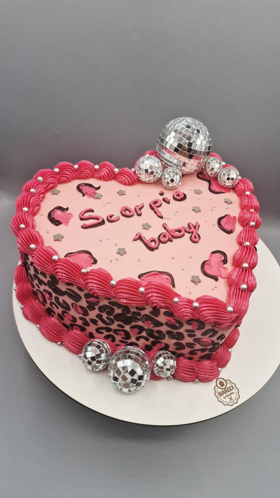 Bespoke custom celebration cake for Girls & Fairytales handcrafted by Nicoleta